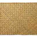 Rattan Natural Woven Rectangular Placemats Tropical 17×11inch ( 6 Pack)