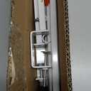 Over The Table Rod Stand with Clamps, Adjustable Table Arch Stand, 42-102'' Length, 35-55'' Height, Balloon Table Stand, Decorated Flower Arch for Party Birthday Wedding Halloween Christmas, White (Longer Version)