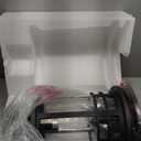 Darkaway Large Outdoor Post Lights Lamp Posts Outdoor Lighting, 17inch Aluminum Post Lights Waterproof Outdoor Light Fixtures with Glass, Light Posts for Outside Patio Yard (Large, Black)