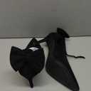 PiePieBuy Women's Pointed Toe High Heels Ankle Strap D'Orsay Pumps Shoes Bow Wedding Bowtie Back Dress Sandals, 9.5