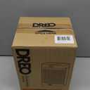 DREO Space Heater, 1500W Portable Electric Heaters for Indoor Use, PTC Ceramic Heater for Office with Remote, Thermostat, 70Oscillation, 12H Timer, 5 Modes, Safe Quiet Room Heater for Bedroom (Silver)