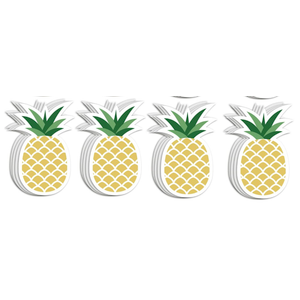 Sticky Notes Pineapple/Rainbow Design