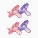 AVENT Pink Nipples, 4 Pack (Pink/Purple)