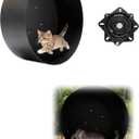 15" Silent Chinchilla Exercise Wheel, Large Pet Running Wheel Made of Alloy Material, Chinchilla Wheel Suitable for Pets of Similar Size Such As Chinchillas, Hamsters, and Squirrels