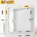 Suteck Access Panel for Drywall 22 x 22 Inch, Ceiling&Plumbing Access Door