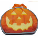 small pumpkin figure bag, orange, 3pack