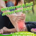 Trustfeet Ball of Foot Pain Relief Shoe Insoles for Morton's Neuroma,Metatarsalgia,Foot Pain, Arch Support Inserts for Metatarsal Pain Relief,Plantar Fasciitis,Orthotic Insoles for Men Women-C, US M 6.0-6.5/ US W 7.5-8.0