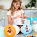 TIAMECH Make Your Own Circus Stickers - 24 Sheets Clown Magician Animals Make A Face Stickers for Kids, Birthday Party Favors & Educational Classroom Rewards