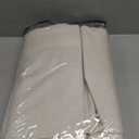 100% Blackout Shield Linen Blackout Curtains for Bedroom 84 Inches Long, Back Tab/Rod Pocket Living Room Drapes, Thermal Insulated Blackout Curtains 2 Panels Set, 50" W x 84" L, Cream