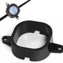 Mounts Clips for Govee Pro Permanent Outdoor LED Lights H706, Bracket Holder for Govee Pro Version Outdoor LED Light (Black, 40