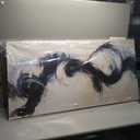 Suconvng Large Black And White Abstract Wall Art For Living Room Canvas Art Wall Decor Graffiti Abstract Wall Decor Print Picture For Bedroom Kitchen Office Home Wall Decoration 29 X 58 Inch