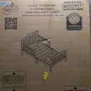 Dream On Me Classic Design Toddler Bed In White, Greenguard Gold And JPMA Certified, Low To Floor Design, Two Side Safety rails, Non-Toxic Finishes, Wooden Nursery Furniture