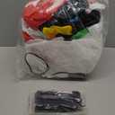 8 FT Christmas Inflatable Decorations Candy Cane with Santa Claus Snowman Penguin Christmas Inflatables with Led Lights for Holiday Yard Decor Xmas Indoor Outdoor Yard Decorations