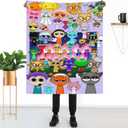 FINENESS SINCE 1988 Gamer Cartoon Blanket for Boys Birthday Throw Blanket for Boys Birthday Gift Home Fleece Throw Blankets for Couch Bed Sofa Gamer Blanket 50"x40"