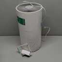 Afloia Air Purifiers for Home Bedroom Large Room Up to 1076 Ft, 3-Stage Filter Cleaner Odor Eliminator, Remove Pets Dust Dander Hair Allergy Mold Pollen Smoke Smell, Quiet 22 dB, 7 Colors Night Light (White)