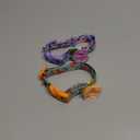 2 Pack Spring Dog Collar for Small Dogs, Quick Release Floral Dog Collar Girl with Flower Bow