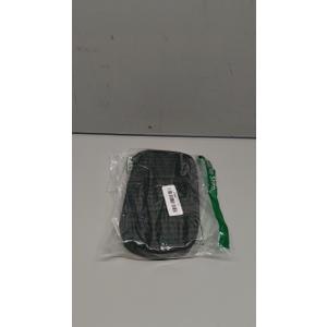 FYY Electronic Organizer, Travel Cable Organizer Bag Pouch Electronic Accessories Carry Case Portable Waterproof Double Layers Storage Bag for Cable, Cord, Charger, Phone, Earphone, Large Size, Black