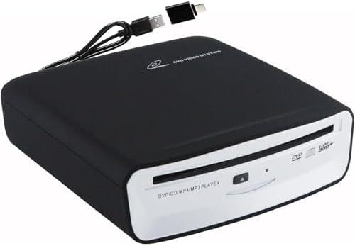 OAUW USB External Car Universal CD Player USB Connection Portable CD Player for Car Android Navigation/TV/MacBook pro/Laptops Desktops with Plug and Play