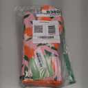 kate spade new york Squeeze The Day Oven Mitt 2-Pack Set, Heat Resistant, 100% Cotton, Orange/Pink, 7"x13"