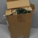 Yinder Tabletop 12 Pcs Mini Christmas Tree 5.91 Inches Artificial Mini Xmas Miniature Pine Christmas Tree with Linen Base for Xmas Holiday Decorations Indoor Home Kitchen Dining Table