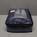 yescool Weighted Blanket for Adults (15 lbs, 60" x 80", Blue) Cooling Heavy Blanket for Sleeping Perfect for 140-160 lbs, Queen Size Breathable Blanket with Premium Glass Bead, Machine Washable