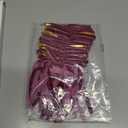 16 PCS Velvet Bows for Christmas Tree, 23.6 x 11.8" Long Vintage Christmas Bows for Wreaths, Green Velvet Bow Ornaments Easy to Attach, Reusable Xmas Tree Decor for Swag Garland Staircase, Purple