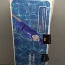 2025 Upgraded Handheld Pool Vacuum Cleaner for Above Ground & Inground Pools - Cordless Pool Cleaner w/18.5GPM Suction, Telescoping Pole(20-69in), 2 Brush Heads - Ideal for Spas & Hot Tubs (Ocean Blue)