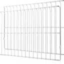 [Upgraded] 2Pcs Range Standard Oven Racks MHL63411403 for LG Range Ovens, Stainless Steel Oven Shelf Rack Replacement Part, 24.7'' Wide x16.2'' Deep