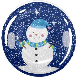 Snow Globe 43" Winter Wonderland Snow Tube Filled with Foam Snow & Holographic Glitter by Snowcandy