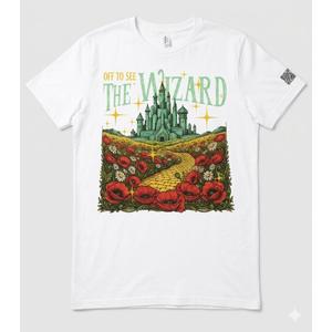Yellow Brick Road We’re Off Wizard T-Shirt L