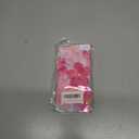 Compatible with iPhone 14/15 Plus Case, Cute Aesthetic Sparkle Hot Pink Oil Painting Floral Flowers Cover for Women, Shockproof Slim Soft TPU Protective Phone Case
