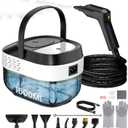 Pressurized Steam Cleaner 1.6L, 3-Level Adjustable Steamer for Cleaning, 10s Heat-Up, 2500W Handheld Steamer Cleaner for Home, Car, Kitchen, Floor, Multi-Surface Cleaning Machine, 19pcs Accessories