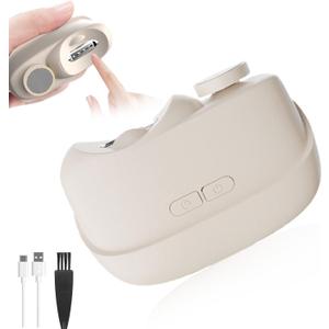 Electric Nail Clippers for Seniors.(Apricot)