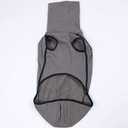 Esobo Fleece Dog Apparel Winter Warm Dog Coat Doggie Turtleneck Cozy Jacket Soft Shirt Vest Stylish Pet Outfits for Small Medium Large Dogs, M