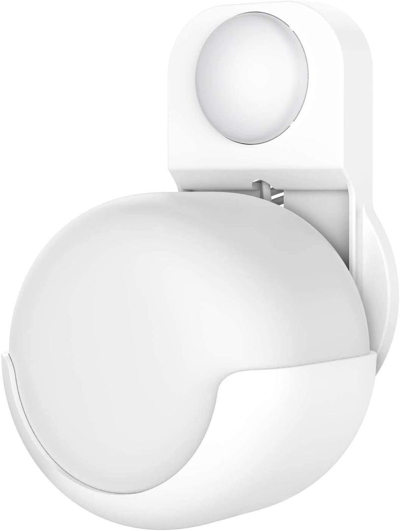 Koroao Smart Home Outlet Wall Mount Only for Google Nest WiFi Router(2nd Generation) - Easy Installation and No Cord Clutter Holder Bracket for Google 4x4 AC2200 Nest Mesh Wi-Fi Router (1-Pack)