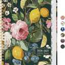 Large Planner 2026-2027, A4 (8.5" x 11") Hardcover Weekly & Monthly Planner July 2026 - June 2027 with Monthly Tabs, Academic Planner for School, Work and Office, Colorful Painting