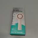 Aecooly Portable Handheld Turbo Fan [16H Max Cooling Time], 5 Speeds USB Rechargeable Mini Personal Battery Operated Small Pocket Cooling Fan GIfts for Women, Travel, Home, Office, Beach, Lash -Black