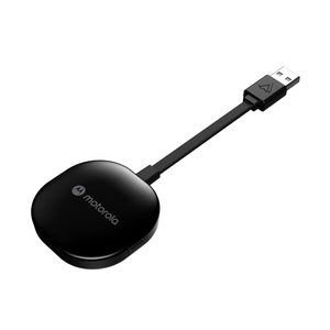 Motorola Sound MA1, The Only Google Authorized Wireless Android Auto Car Adapter, Smartphone to Screen Wireless Bridge Car Accessories, USB Type-A