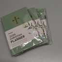 3 x 2026 Christian Planner for Women & Man 5.7"x8.3" 12-Month Hardcover Bible Journal and Prayer Organizer, Faith-Based Weekly & Monthly Planner with Scripture Verses, Christian Gifts (Sage Green)