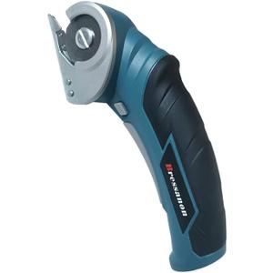 Cordless Electric Scissors Rechargeable Cardboard Box Cutter Fabric Shear Handheld Power Rotary Cutter Shearing Tool for Leather Carpet Plastic Cutting Paper Scrapbook Craft Sewing
