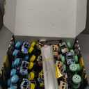 24 Pack Valentines Cards for Kids with Monster Truck Toys, Valentine's Greeting Cards for School Classroom Valentine's Gifts Exchange, Inertia Stunt Car Valentines Party Favors Prizes for Kids Boys