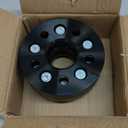 Customadeonly 5x100 Forged Hubcentric Wheel Spacers 25mm (1 Inch) Black (2pcs)  Compatible for Toyota Corolla, Prius, Matrix, Celica, Scion tC, Lexus CT200h, Pontiac Vibe (54.1mm CB, M12x1.5 Studs)