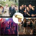 Prop Gold Money Shooter Gun that Look Real - Fake Money Gun,Fake Cash Gun that Can Scatter Money Like Rain, for Parties, Wedding