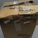 Hamilton Beach Stack & Snap Food Processor and Vegetable Chopper, BPA Free, Stainless Steel Blades, 12 Cup Bowl, 2-Speed 450 Watt Motor, Black (70725A)