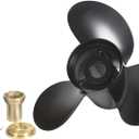 48-832830A45 Upgrade Aluminum Propeller,14 1/2 x 19 Prop Fit Mercury Outboard Engines 135-300 HP, 15 Spline Tooth,RH(Hub Kits Included)
