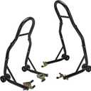 Extreme Max 5600.3211 Sport Bike Motorcycle Front & Rear Spool-Style Lift Stand - Fits Most Yamaha, Honda, Kawasaki, Suzuki, Ducati, BMW