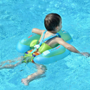 Swimbobo Baby Swimming Float Kids Inflatable Swim Ring with Safety Support Bottom Swimming Pool Accessories XL