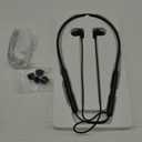N18 Neckband Bluetooth Earbuds, Wireless Bluetooth 5.2 Headphones with Microphone, Ultra-Lightweight Comfort, IPX7 Waterproof, Deep Bass Strong Beat, 20H Playtime, Magnetic Earphones -Black