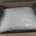 Cozynight Down Alternative Comforter-All Season Queen Comforters Duvet Insert with Corner Tabs-Lightweight Breathable Reversible White Comforter 90x90 inches
