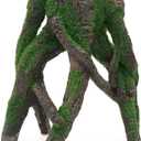 AQUA KT Aquarium Tree Stump Branch Rock Fish Hiding Place for Betta Cichlid Goldfish Fish Tank Aquarium Landscape Decoration